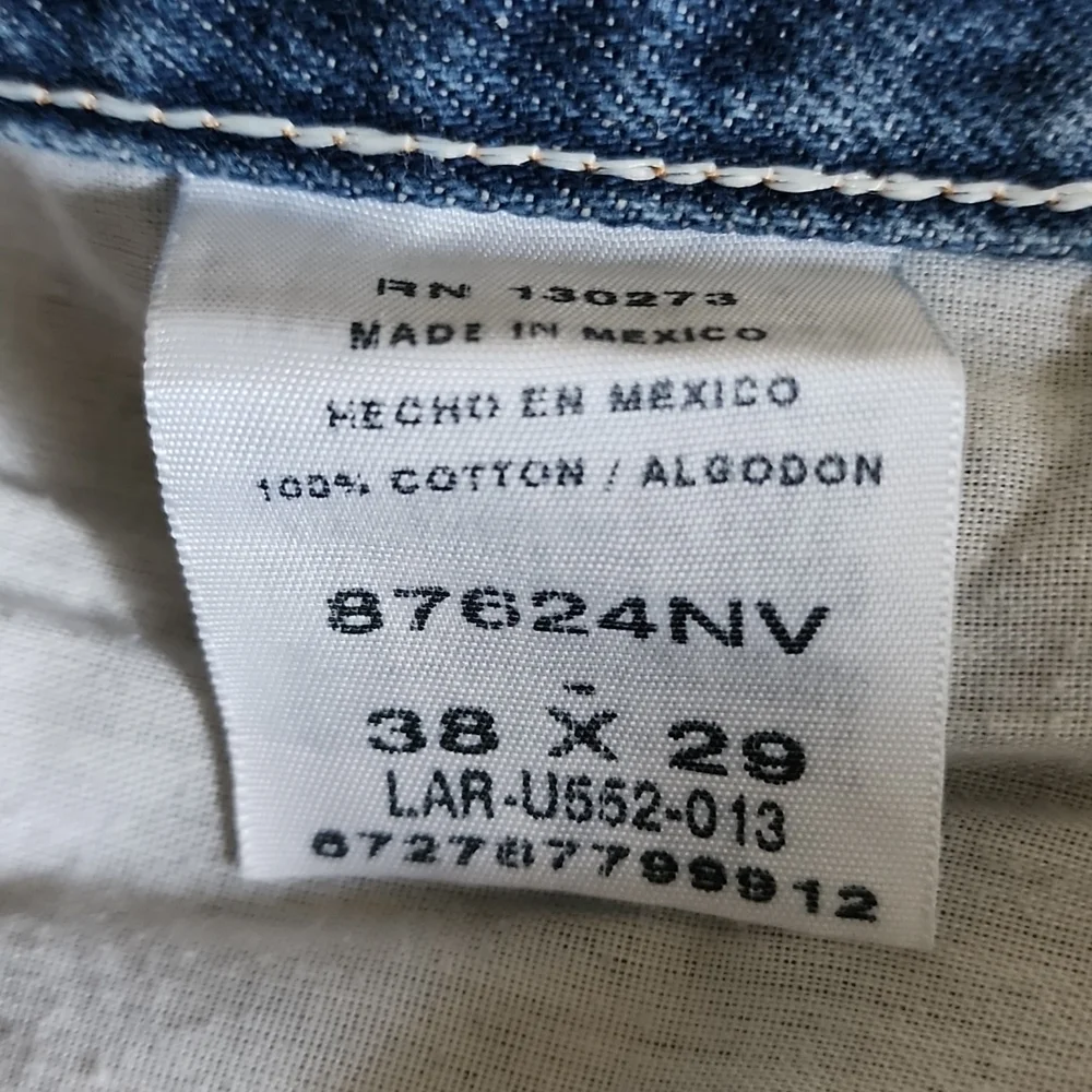 Rustler Jeans Blue Men's Size 38